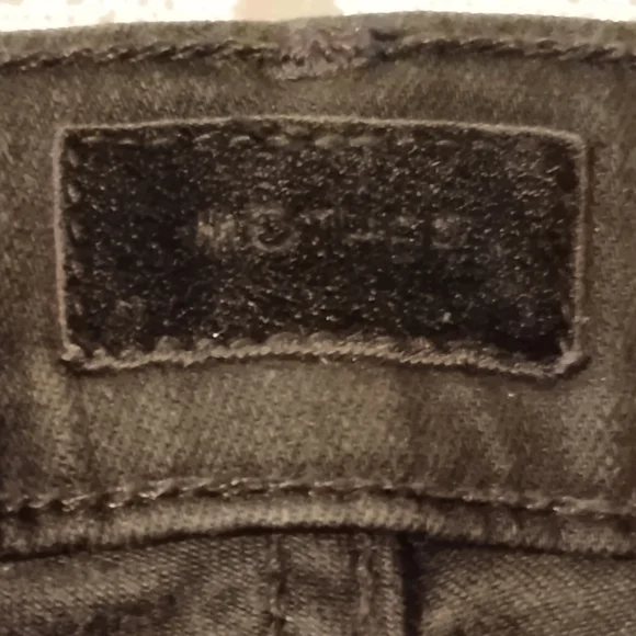 MOTHER The Runaway in Not Guilty, Raw Hem 26” InseamSz 27
